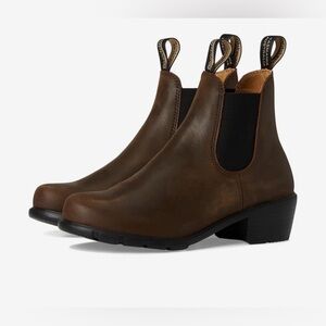 Blundstone 1673 Chelsea Ankle Boots in Brown 7.5